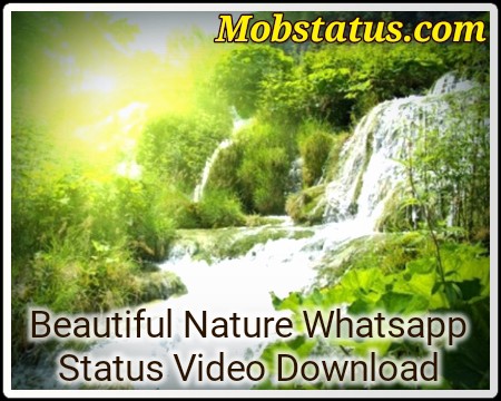 Beautiful Nature Whatsapp Status Video Download Mobstatus