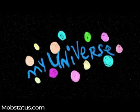 Coldplay X BTS My Universe Song Status Video