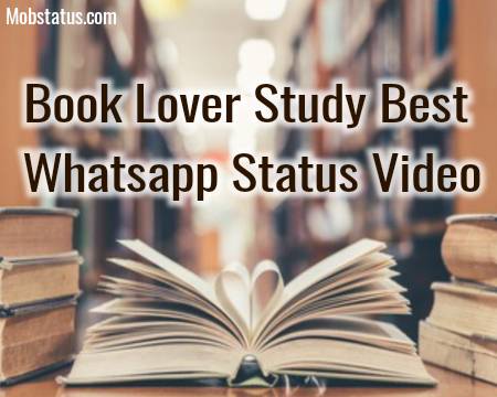 Book Lover Study Best Whatsapp Status Video