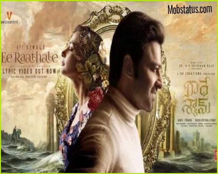 Ee Raathale Radhe Shyam Telugu Song Status Video