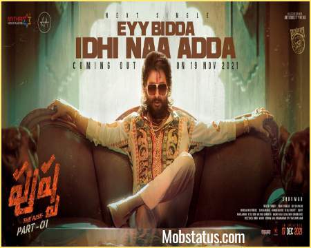 Eyy Bidda Idhi Naa Adda Pushpa Telugu Song Status Video