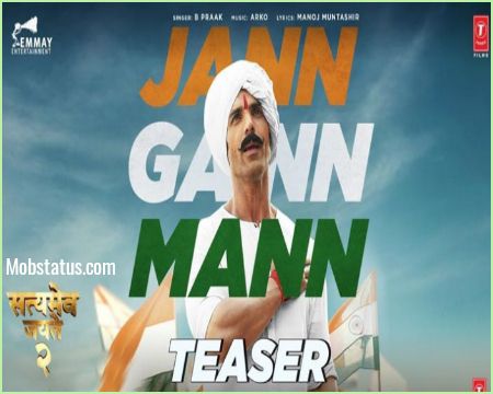 Jann Gann Mann B Praak Hindi Song Status Video