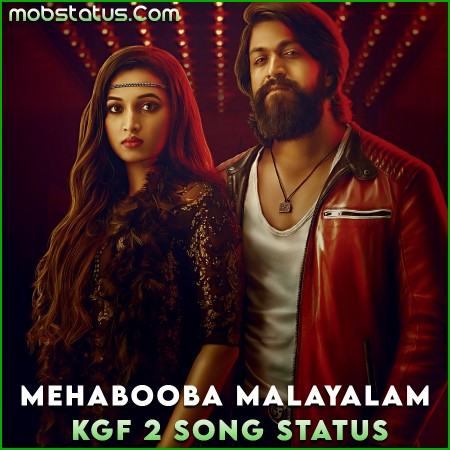 Mehabooba Malayalam KGF 2 Song Status Video
