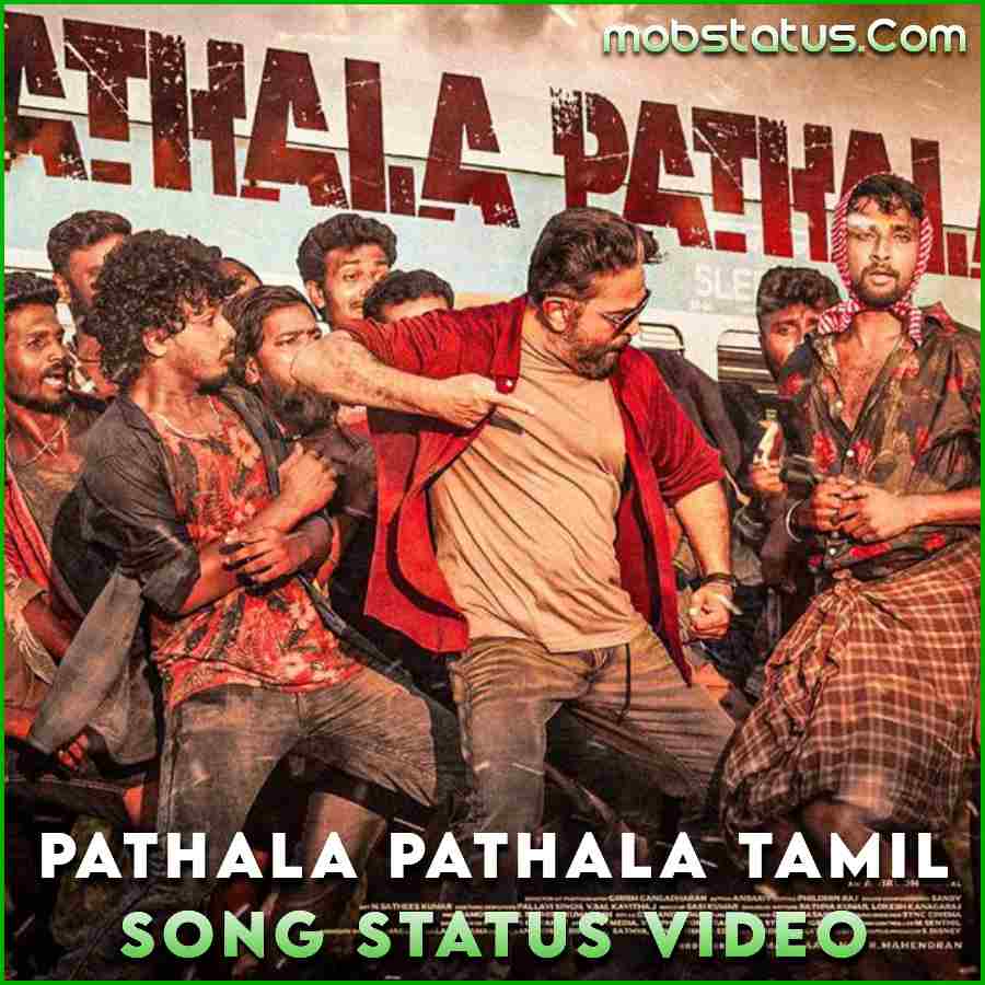 Pathala Pathala Vikram Song Status Video