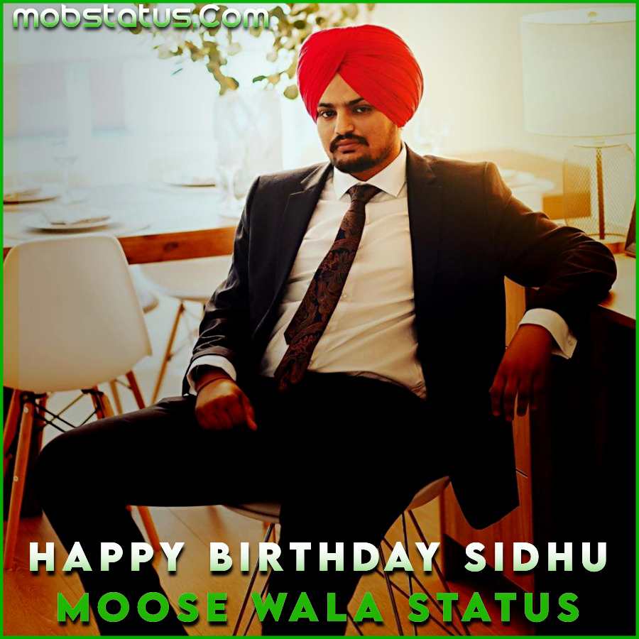 Happy Birthday Sidhu Moose Wala Status Video