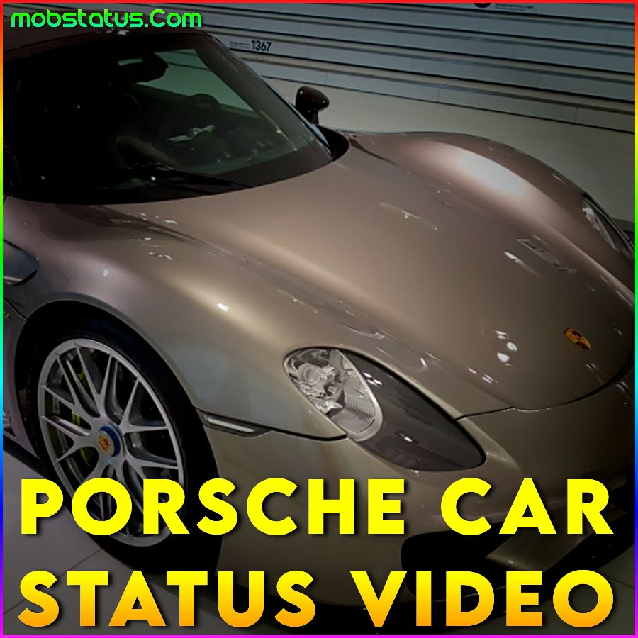 Porsche Car Status Video