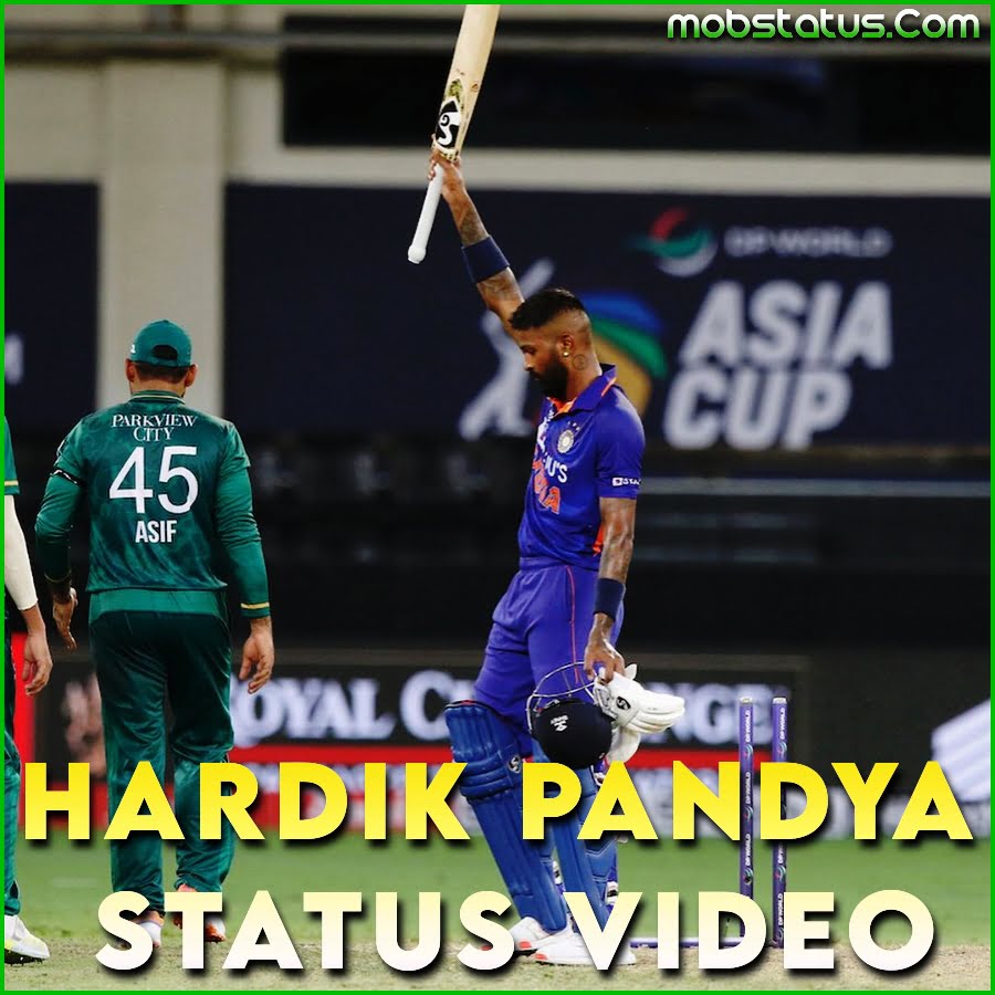Hardik Pandya Whatsapp Status Video Download , 4k Full Screen