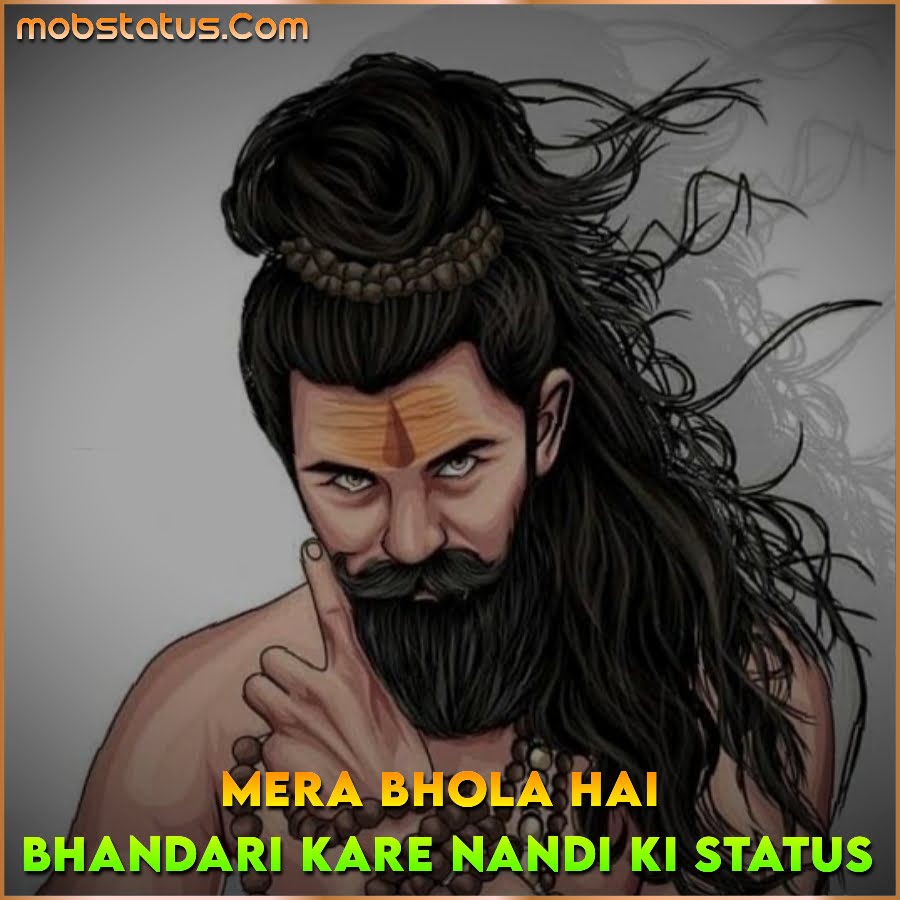 {New} Mera Bhola Hai Bhandari Kare Nandi Ki Status Video