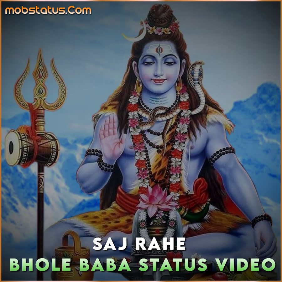Saj Rahe Bhole Baba Whatsapp Status Video