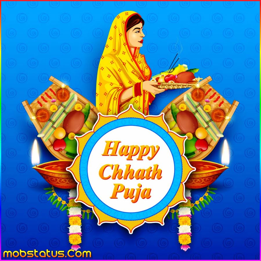 Happy Chaiti Chhath Puja 2023 Whatsapp Status Video