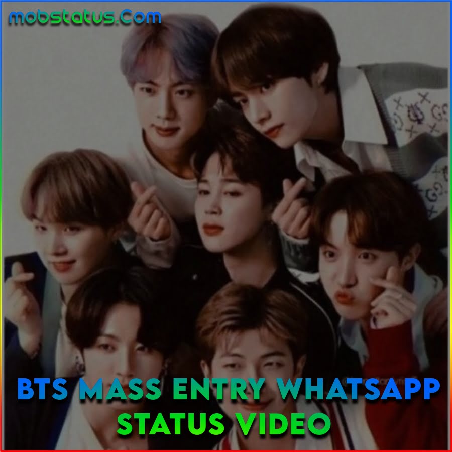 BTS Mass Entry Whatsapp Status Video