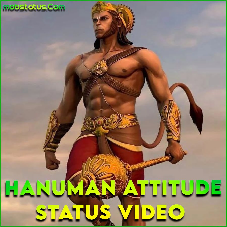 Lord Hanuman Power Attitude Whatsapp Status Video , Latest HD