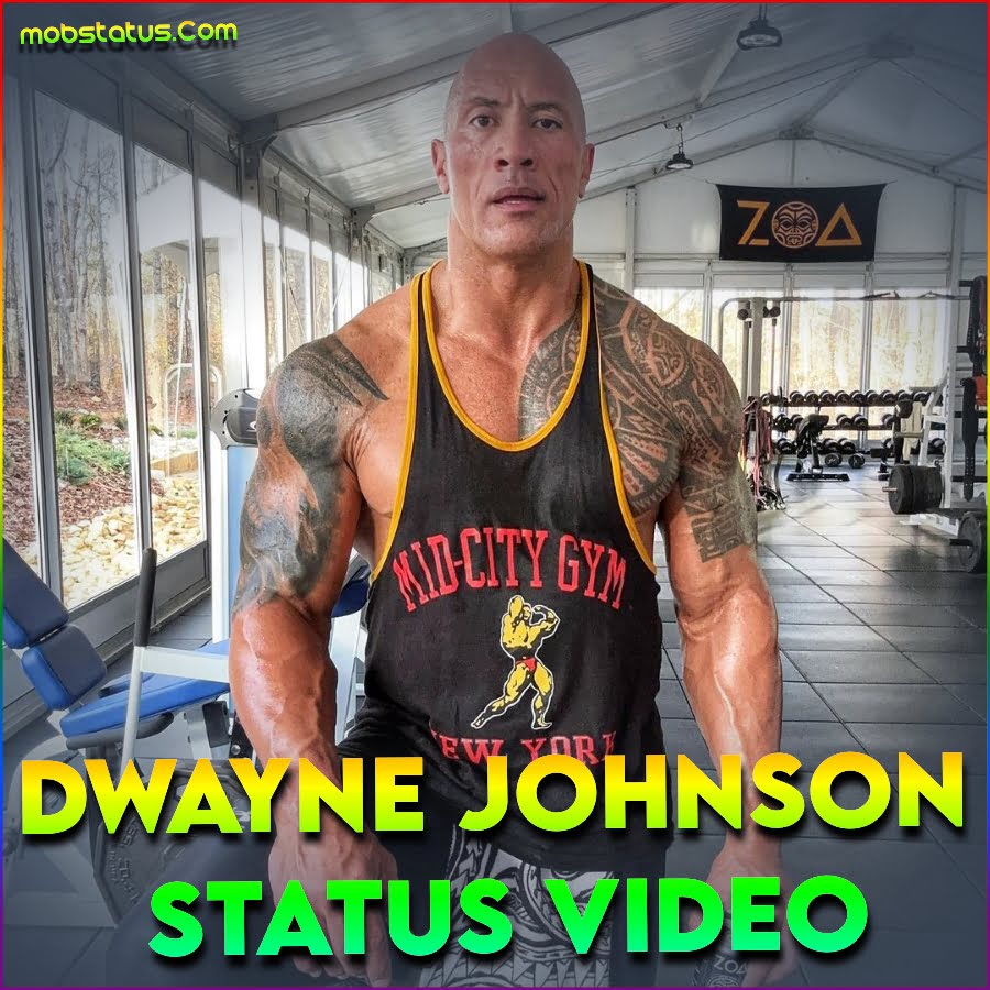 Dwayne Johnson The Rock Whatsapp Status Video