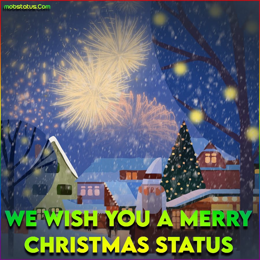 We Wish You A Merry Christmas Whatsapp Status Video