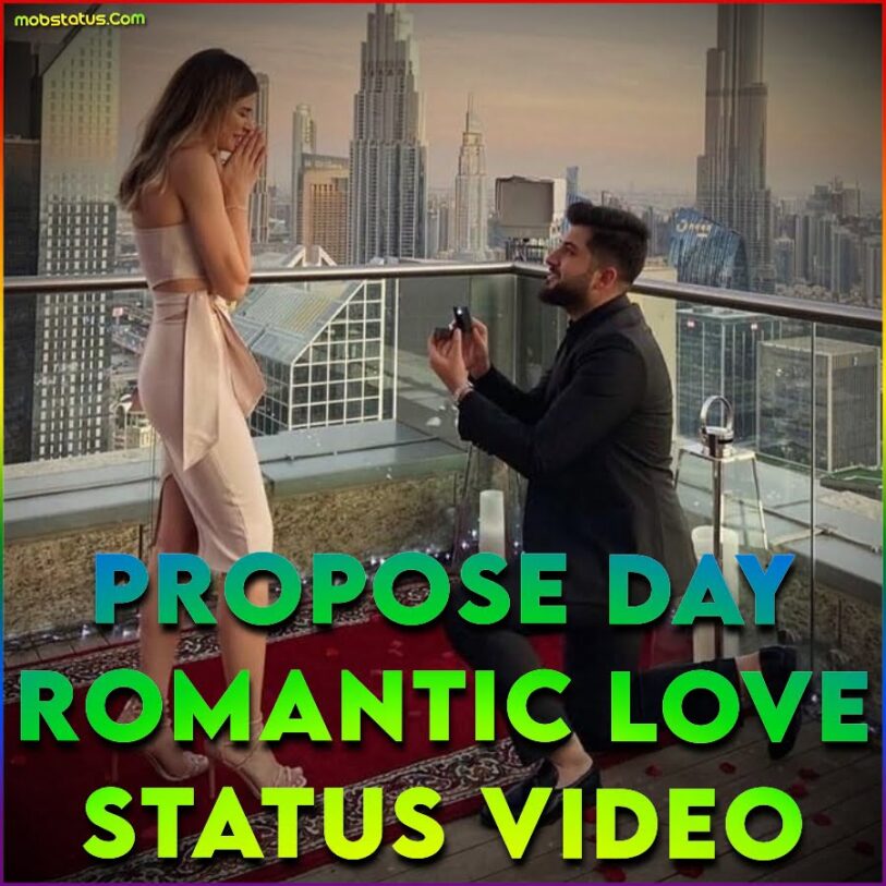 Propose Day Romantic Love Whatsapp Status Video Full Screen 