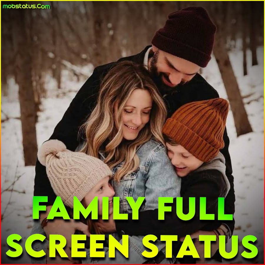 Family Full Screen Status Video