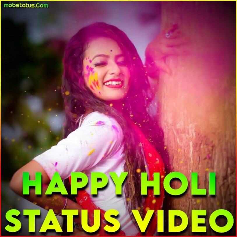 Happy Holi 2023 Whatsapp Status Video Download | MobStatus