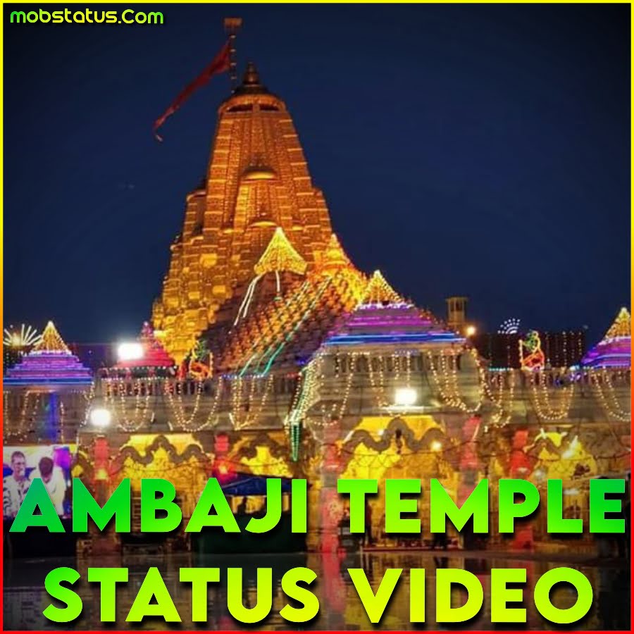 Ambaji Temple WhatsApp Status Video
