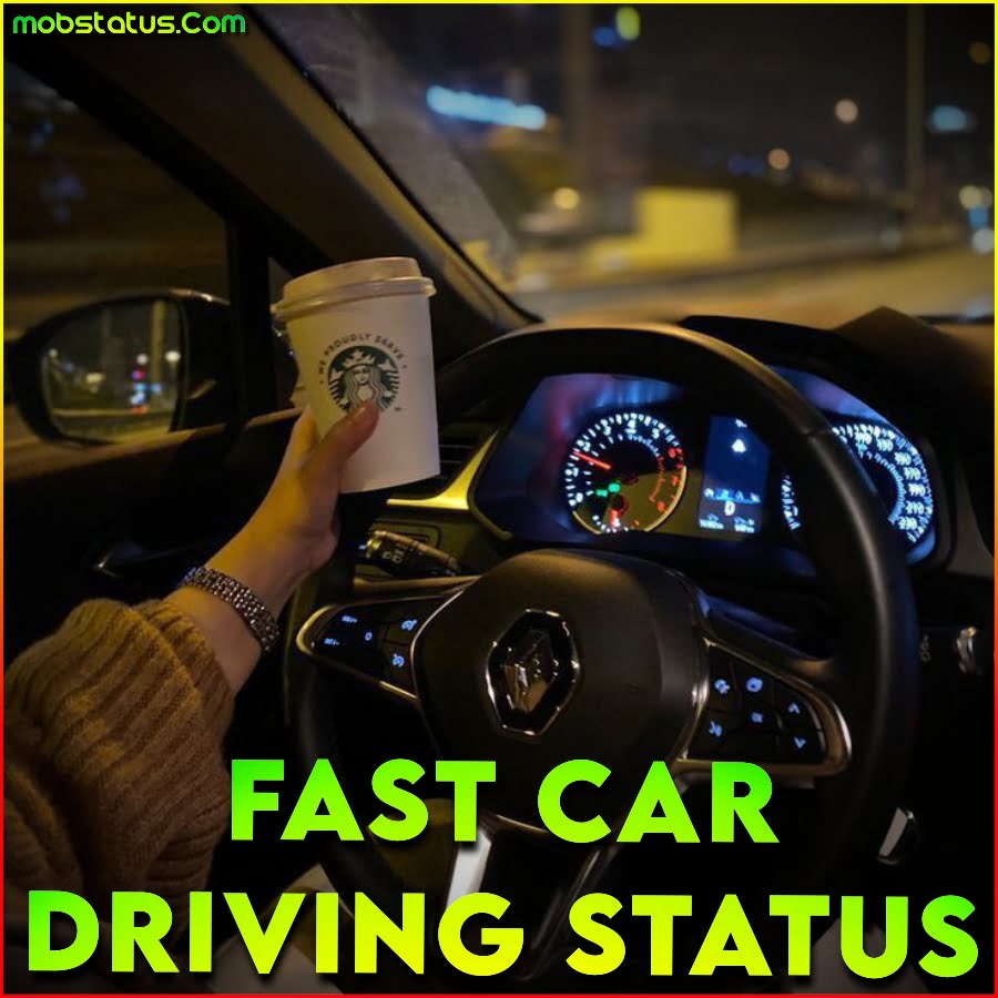 instagram / Snapchat or whatsapp car driving status video