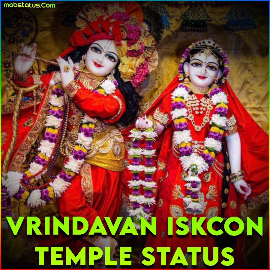 Vrindavan Iskcon Temple Whatsapp Status Video