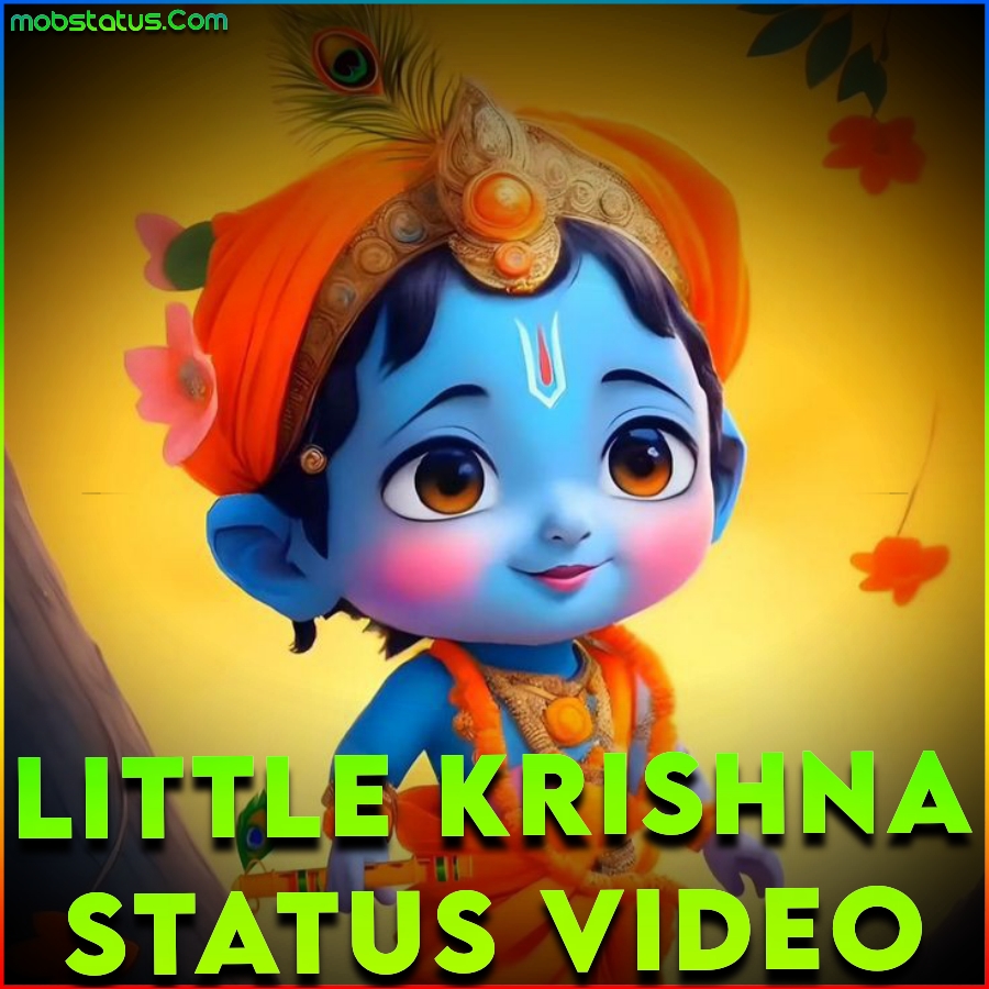 Little Krishna Whatsapp Status Video