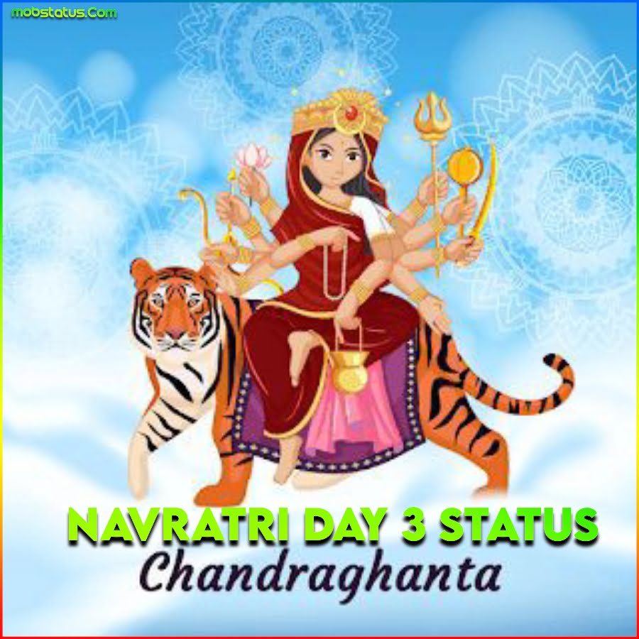 Navratri Day 3 Chandraghanta Whatsapp Status Video