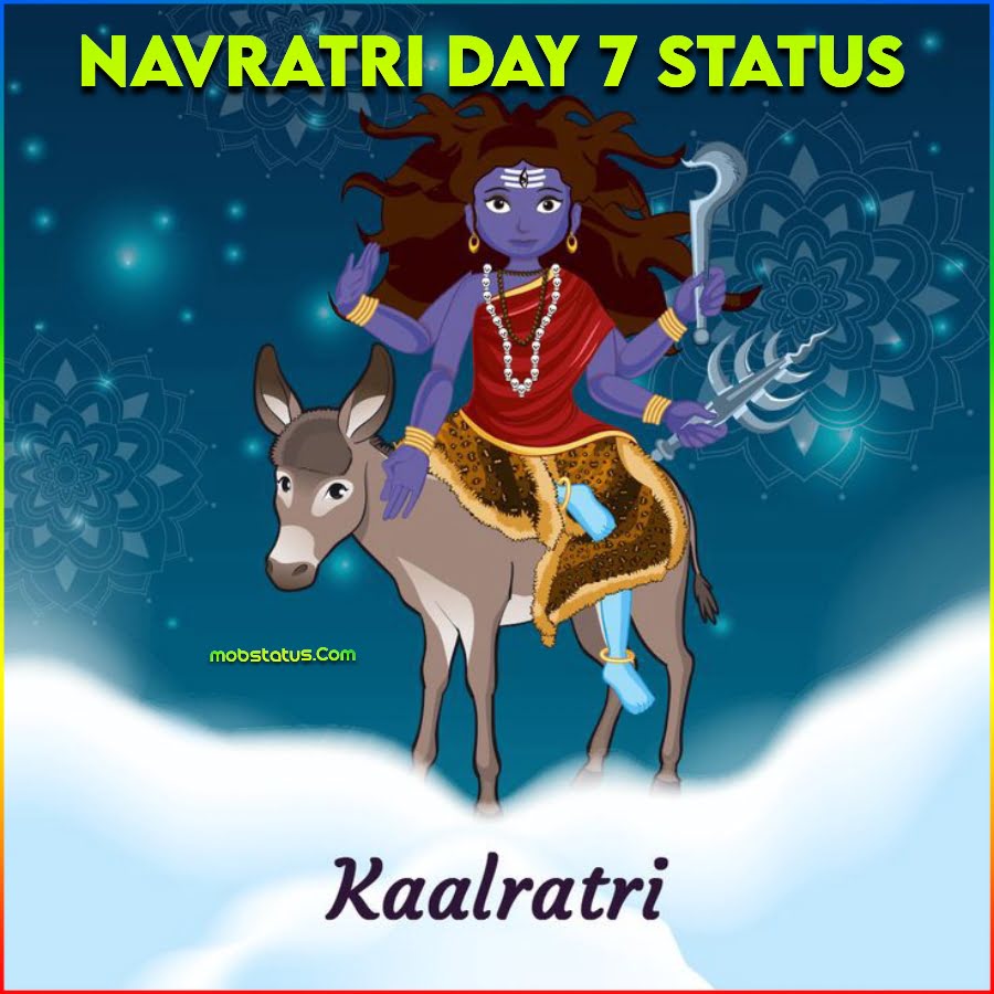 Navratri Day 7 Kalratri Mata Whatsapp Status Video