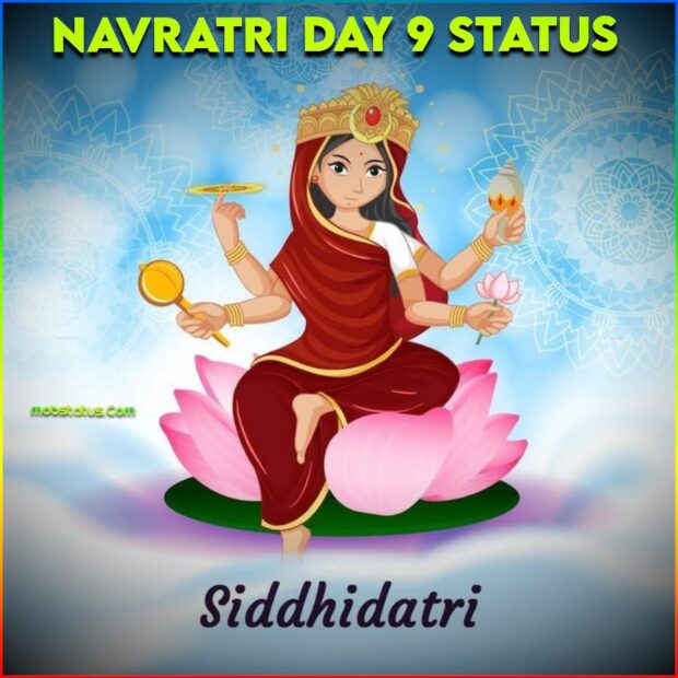 Navratri Day 9 Maa Siddhidatri Whatsapp Status Video Download