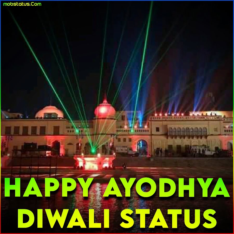 Happy Ayodhya Diwali Full Screen Whatsapp Status Video