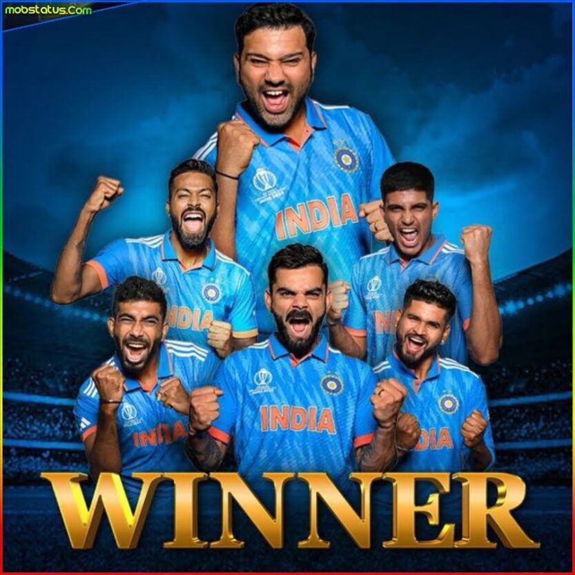 India Win World Cup Final 2023 Whatsapp Status Video Download