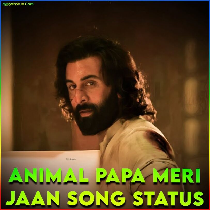 Animal Papa Meri Jaan Song Whatsapp Status Video Download, 4k