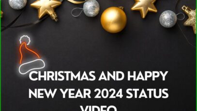 Christmas And New Year 2024 Whatsapp Status Video