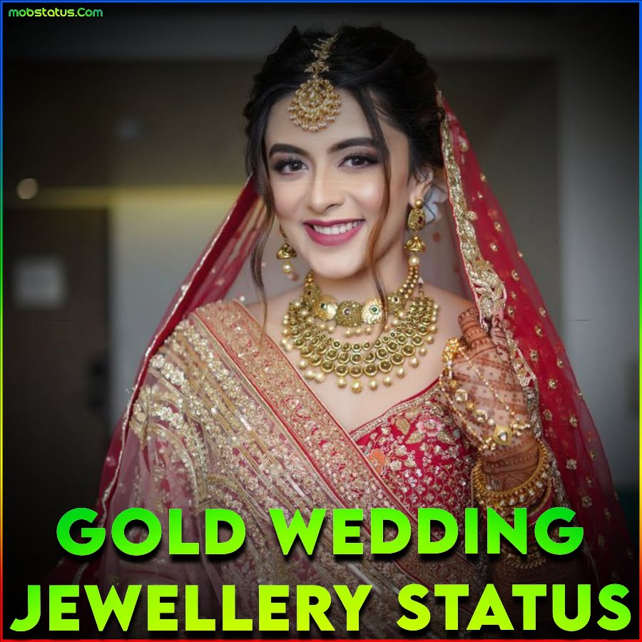 Gold Wedding Jewellery Whatsapp Status Video