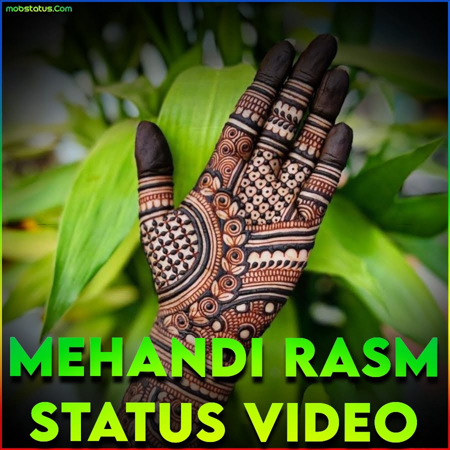 Mehandi Rasm Whatsapp Status Video
