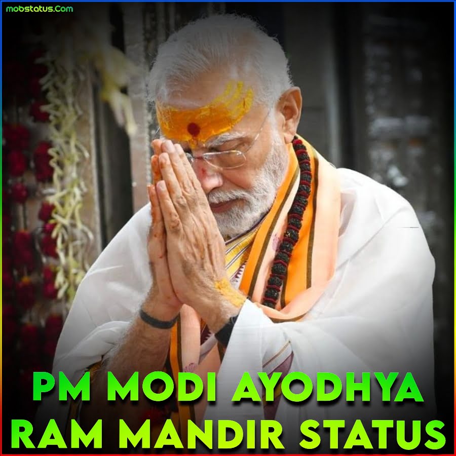 PM Modi On Ayodhya Ram Mandir Status Video